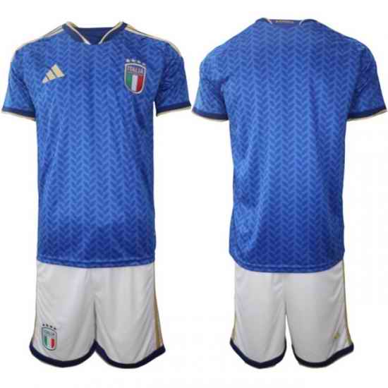 Italy 2026 FIFA World Cup Soccer Jersey Blue BLANK